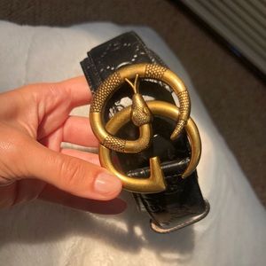 Authentic Gucci Snake Belt